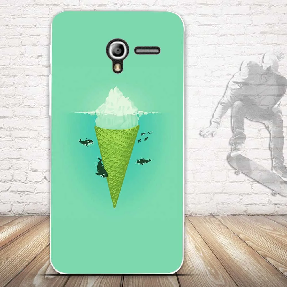 Чехол для 4 5 дюймов Alcatel Pixi 3 силиконовый чехол мягкий ALCATEL One Touch pixi3 5017 5019 5019D fundas|case