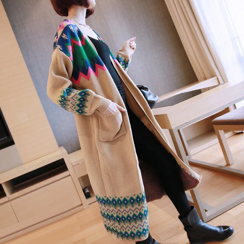LZJN Green Sweater Cardigan Women Long Sleeve Loose Knitted Jacket 2019 Spring Autumn Coat Korean Female Warm Knitwear |