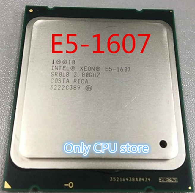 Процессор Intel ЦП Xeon процессор SR0L8 3 00 ГГц 4 ядра 10 м LGA2011 E5 1607 бесплатная доставка |