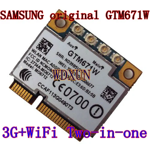 Высокоскоростной многорежимный 3g модуль опция Gtm671 Wifi + 14 4 m Wcdma Hsupa Pci e внутренняя