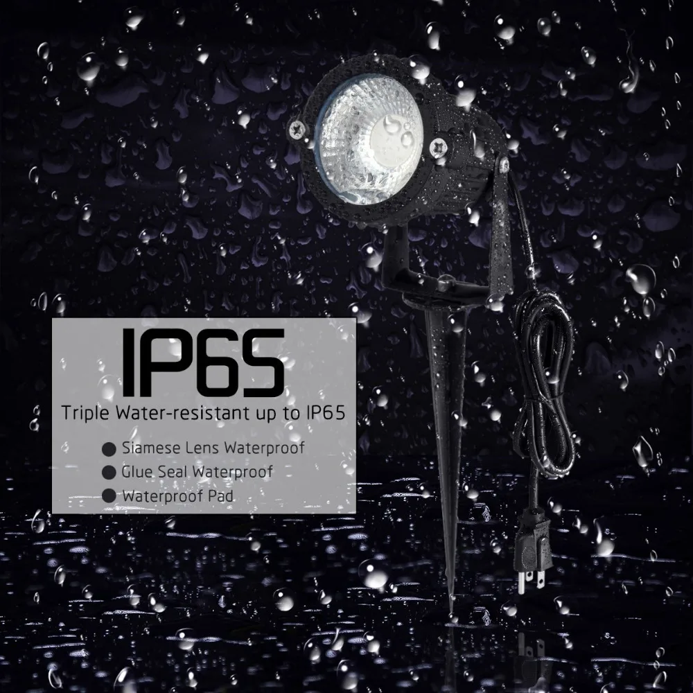 Светодиодные садовые светильники водонепроницаемый газонный светильник ing