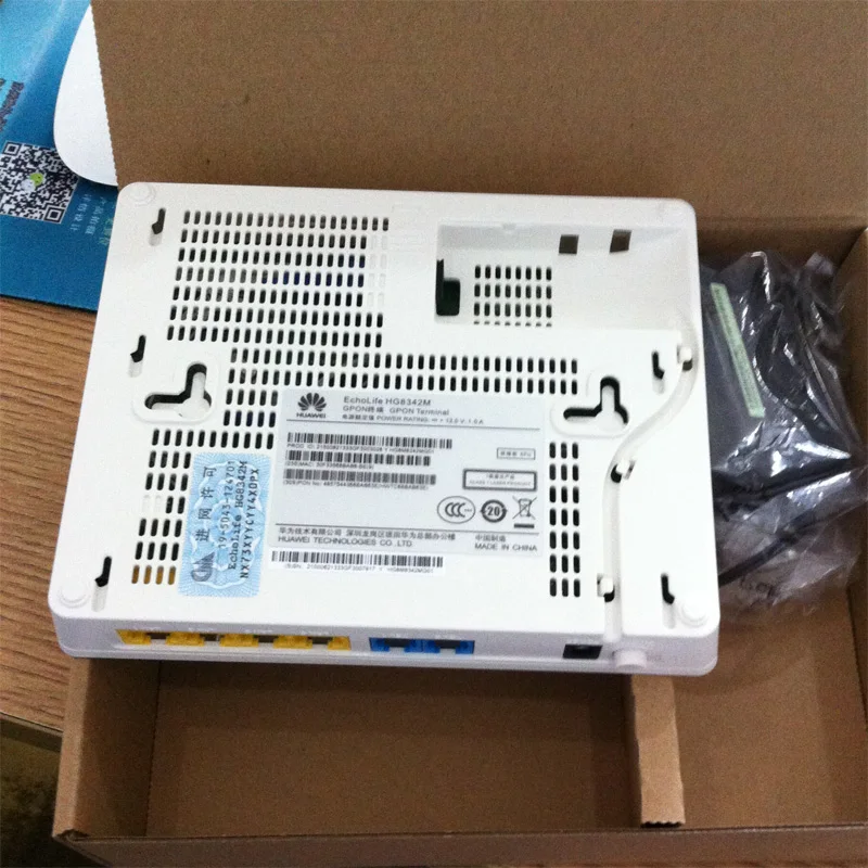100% оригинальный новый HG8240 GPON ONU 4 Ethernet LAN порт + 2 голосовых кастрюли английская