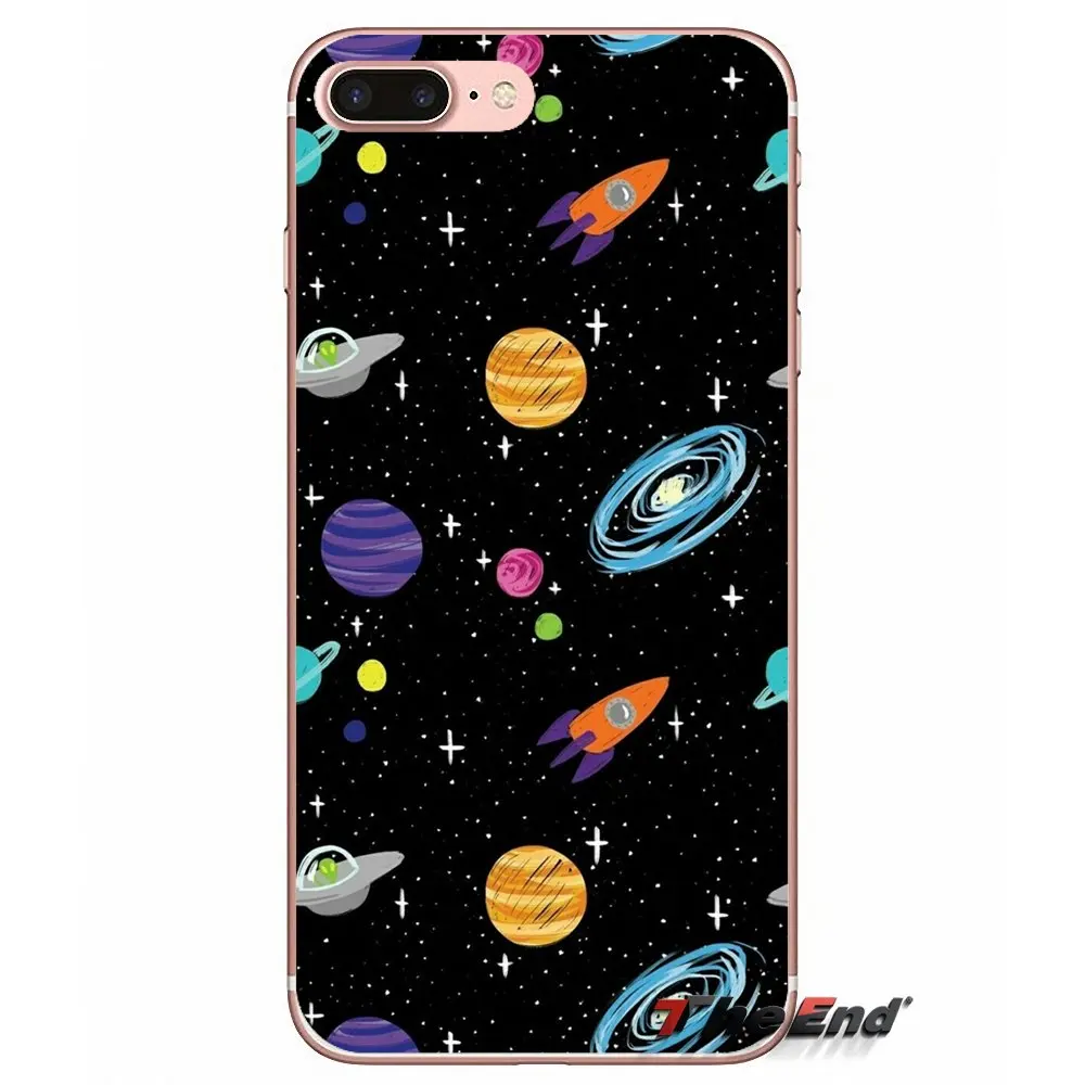 Звездное небо креативный Вселенная планета чехол для samsung Galaxy S2 S3 S4 S5 MINI S6 S7 edge S8 Plus