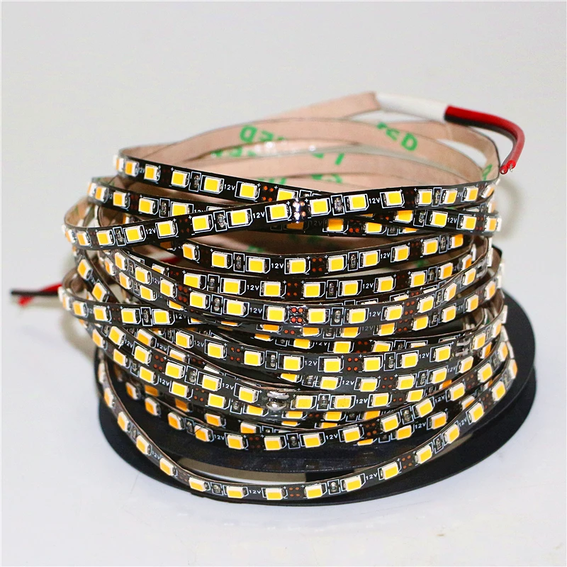 Лента светодиодная узкая 5 мм 2835 SMD м 120 светодиодов на метр 12 В постоянного