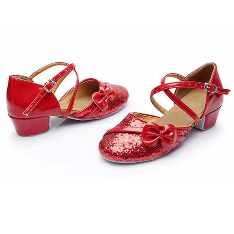 

Red Salsa Tango Latin Dance Shoes Girls Womam Zapatos De Baile Latino Mujer 607 Free Shipping