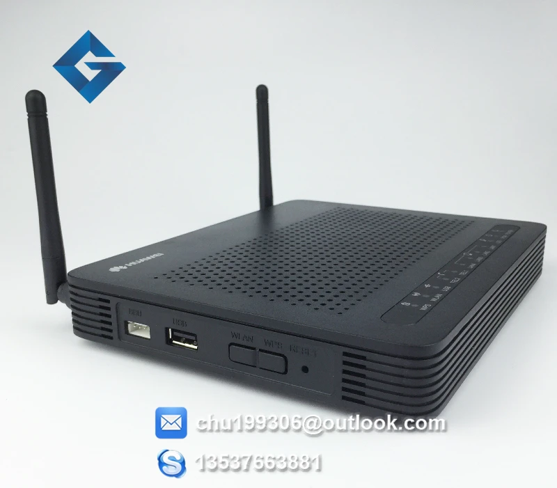 Оригинальный Huawei HG 8245 T GPON ONU ONT 4GE + 2TEL USB WIFI оптоволоконный интерфейс| |