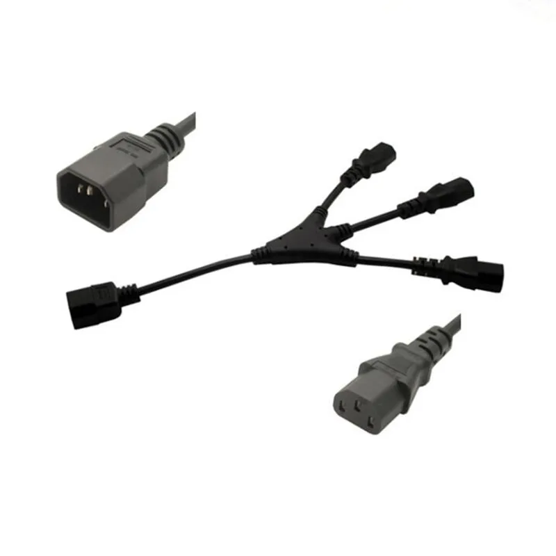 LBSC IEC 320 C14 папа 3 x C13 Женский Y кабель питания сплиттера 1ft | Электроника