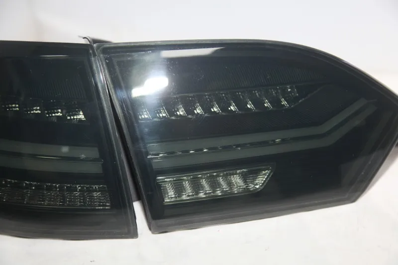 Для Volkswagen New Jetta MK6 Sagitar светодиодный задние фонари 2011 2012 2013 год для AUDI Стиль динамический токарная обработка