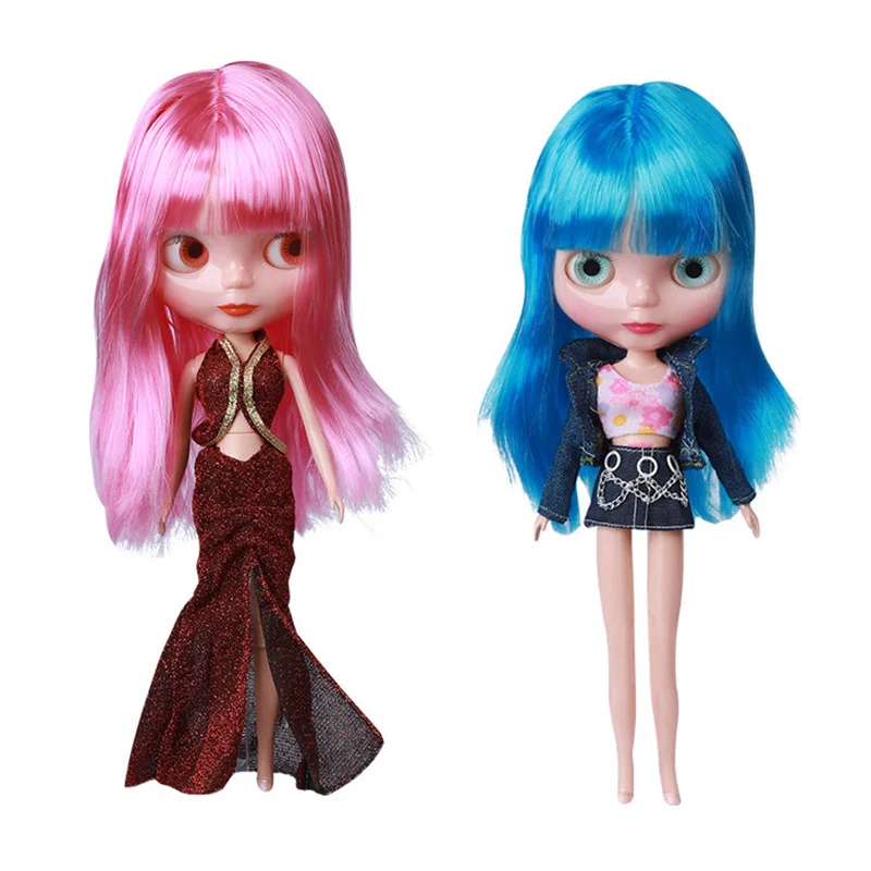 30 см Blyth набор кукол BJD, набор кукол с одеждой для девочек, подарок 1/6 игрушки BJD для девочек, модная DIY кукла