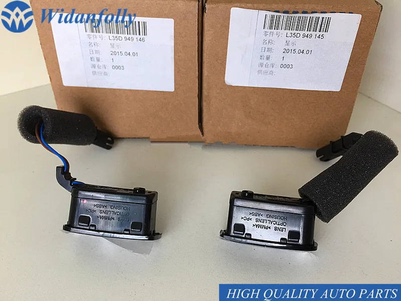 Widanfolly поддержания движения в выбранном ряду светильник Side Assist боковой индикатор светильник лампы для Passat B7 CC 2012- 35D 949 145 35D 949 146 35D949145