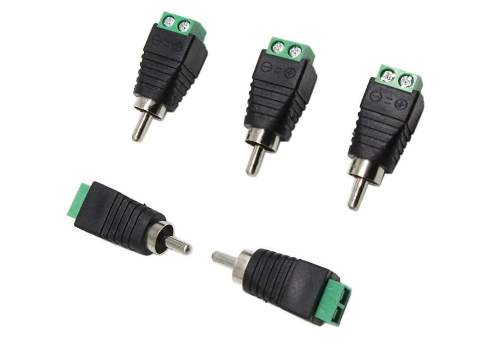 LBSC 5-Pack Phono RCA гнездо для AV винтовой терминал Аудио/Видео разъем адаптера |