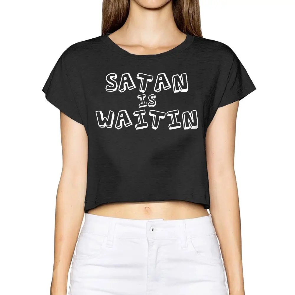 SAMCUSTOM Camisetas настоящий короткий новый сатана 3D печать летняя модная уличная