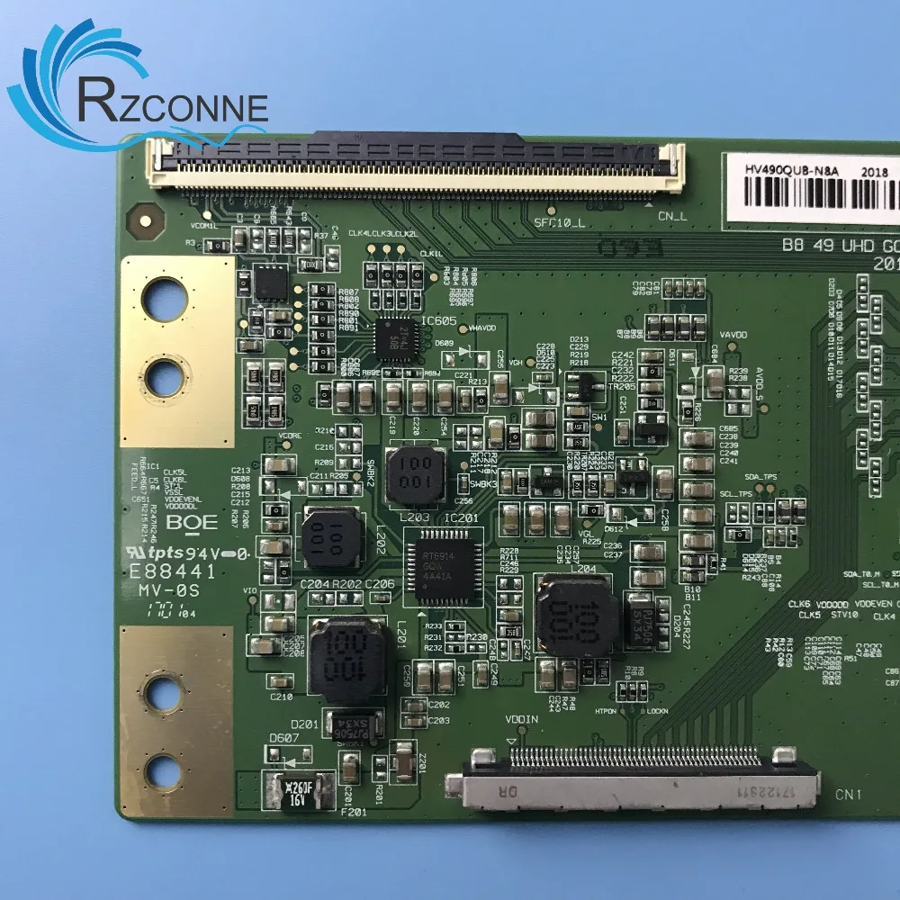 Логическая плата поставка карт для JVC LT-49HW97U T-con board CN49DC720 49G5U 49D2U3000 | Компьютеры и