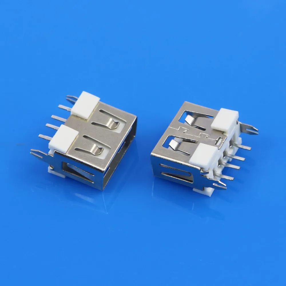 JCD 2 0 USB гнездовой порт интерфейса 180 градусов разъем 10 мм короткий корпус