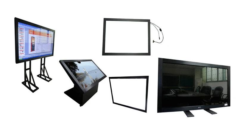 Beste 32 Inch Ir Muti-Touch Touch Screen Kit/Echt 10 Punten Infrarood Multi Touch Panel 32
