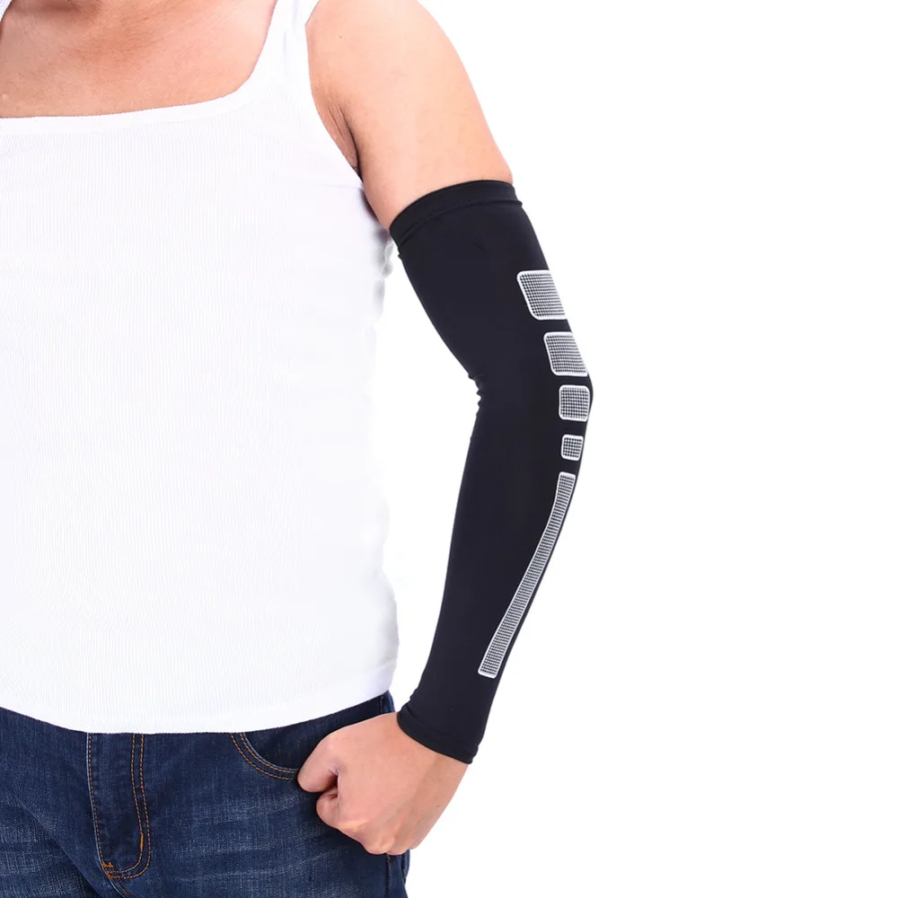 Цельный мужской спортивный защитный рукав для рук Защита велосипеда Манишка