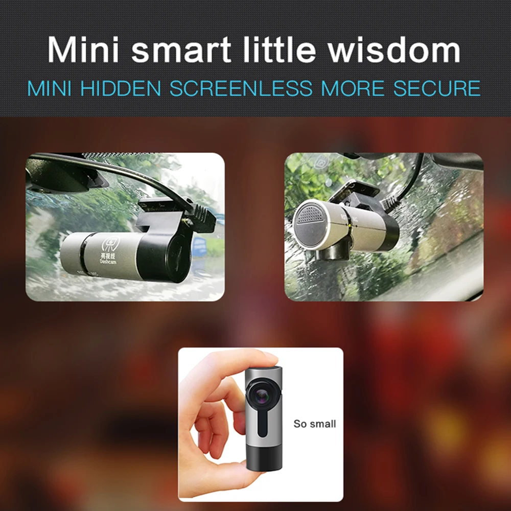 G6-2S Mini WIFI Автомобильный видеорегистратор APP беспроводные видеорегистраторы 1080P