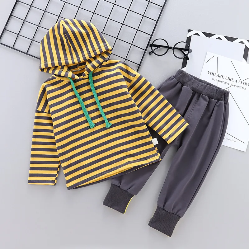 Весенне-осенние комплекты одежды для маленьких девочек спортивный костюм детей