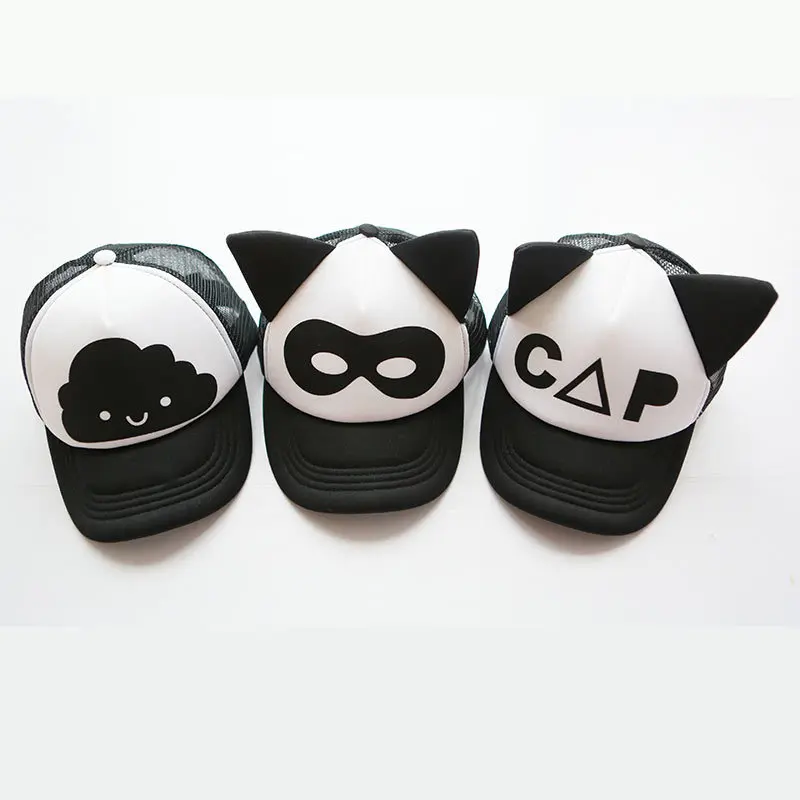 Шапочка Вязаная Детская мягкая с принтом GH200 шапочка для мальчиков и девочек |