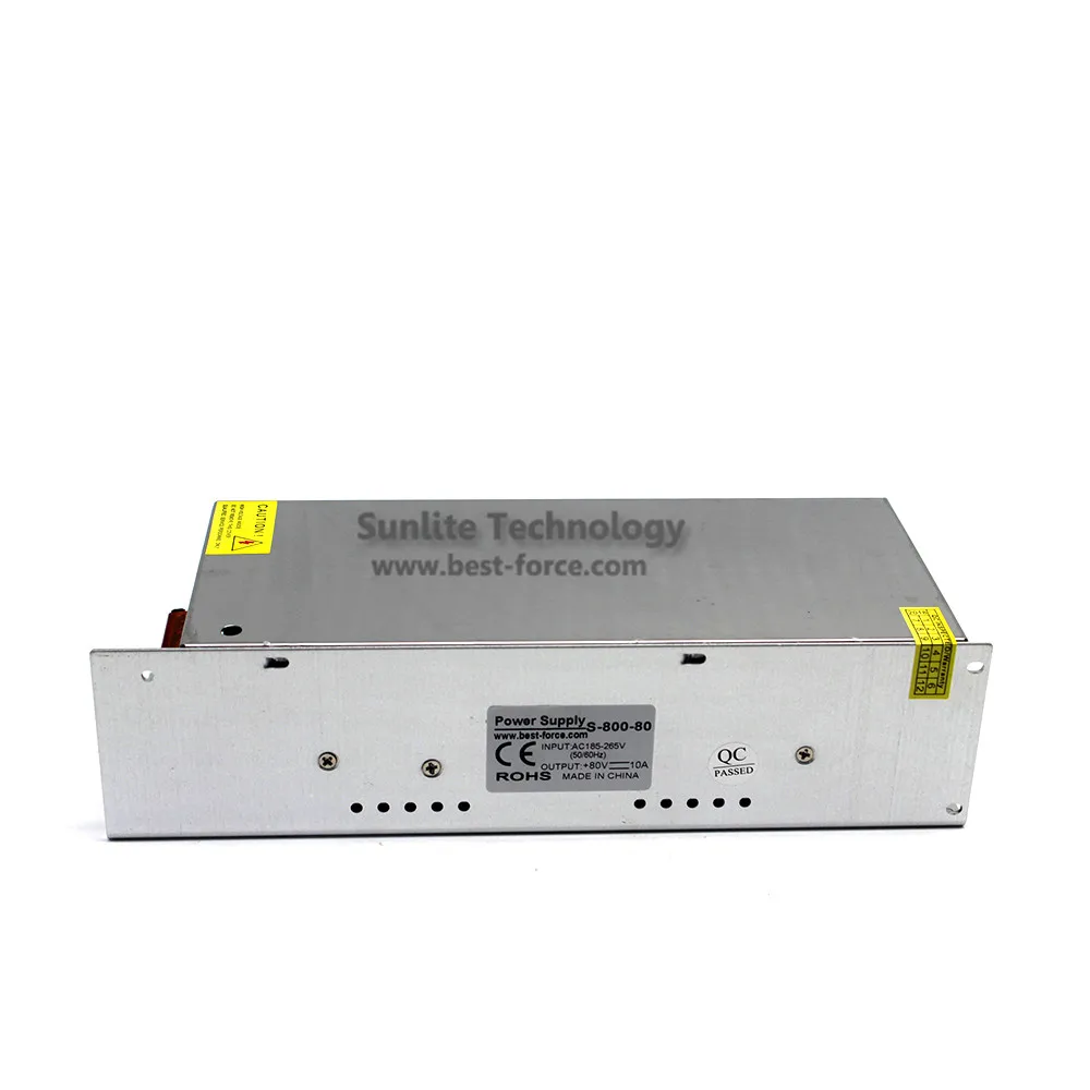 Переменный импульсный источник питания DC80V 10A 800W трансформатор 220V AC DC 80V SMPS