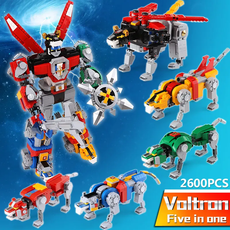 Бренд 16057 Voltron Defender Of The Universe модель строительные блоки наборы как Chritmas подарки