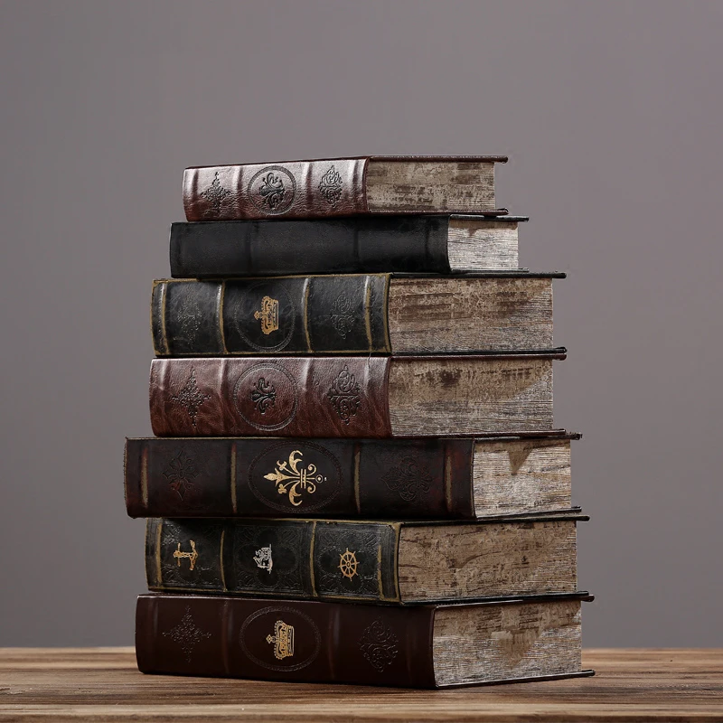 Украшение в американском стиле для книг офисе имитация искусственных предметов