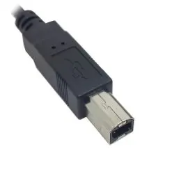 

Left Angled 90 Degree Micro USB OTG to Standard B Type Printer Scanner Hard Disk Cable 60cm