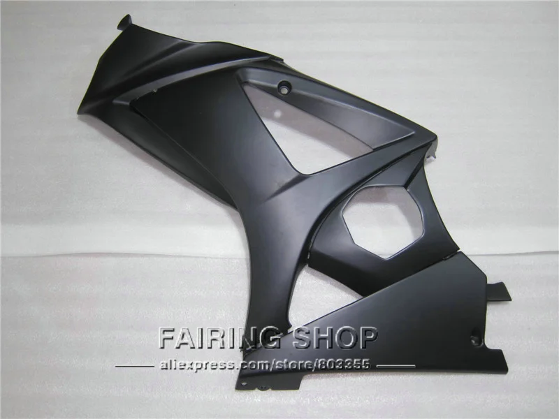 

Hot sale bodywork 100% fit for Suzuki GSXR1000 K5 K6 2005 2006 matte black fairings set GSXR 1000 05 06 IK12