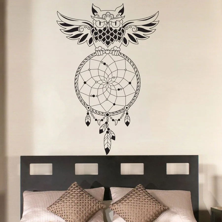 Творческий Сова Pattern Прохладный Ловец снов на стену Mural арт дизайн специальный
