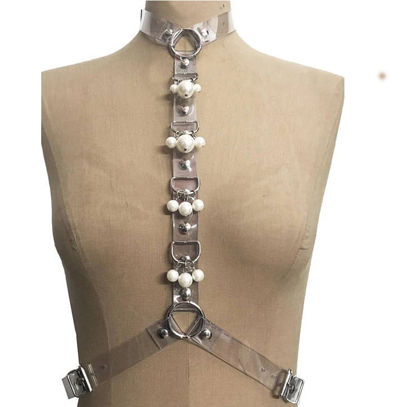 2018 Новый ручной Симпатичные Модные прозрачные колье упряжь Косплэй аксессуары