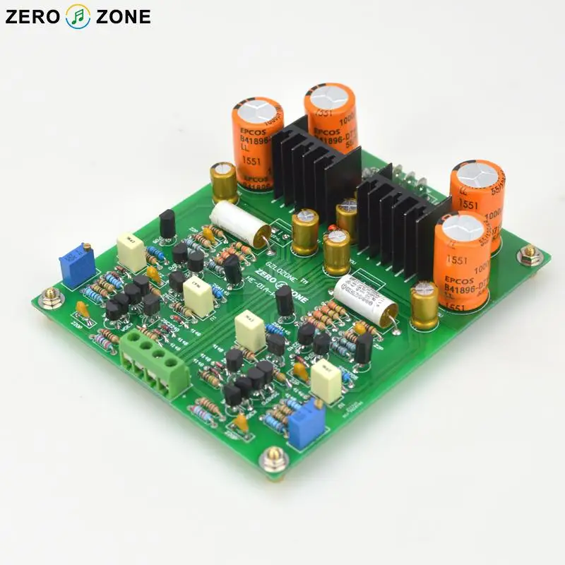 Собранная плата предварительного усилителя HE01A на схеме усиления Marantz PM14A 10 Вт pg |