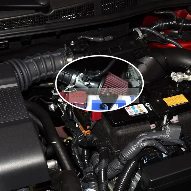 R-EP крепление датчика воздушного потока Подходит для Nissan Honda Fit Civic для Volkswage FORD MAF производительность воздухозаборника метр адаптер 2,5 3 дюйма