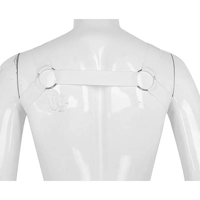 

Fashion Handsome male sexy Punk Goth Handmade Leather Suspender Belts Harness Body Bondage chest Belt Cage Waist Straps Belt