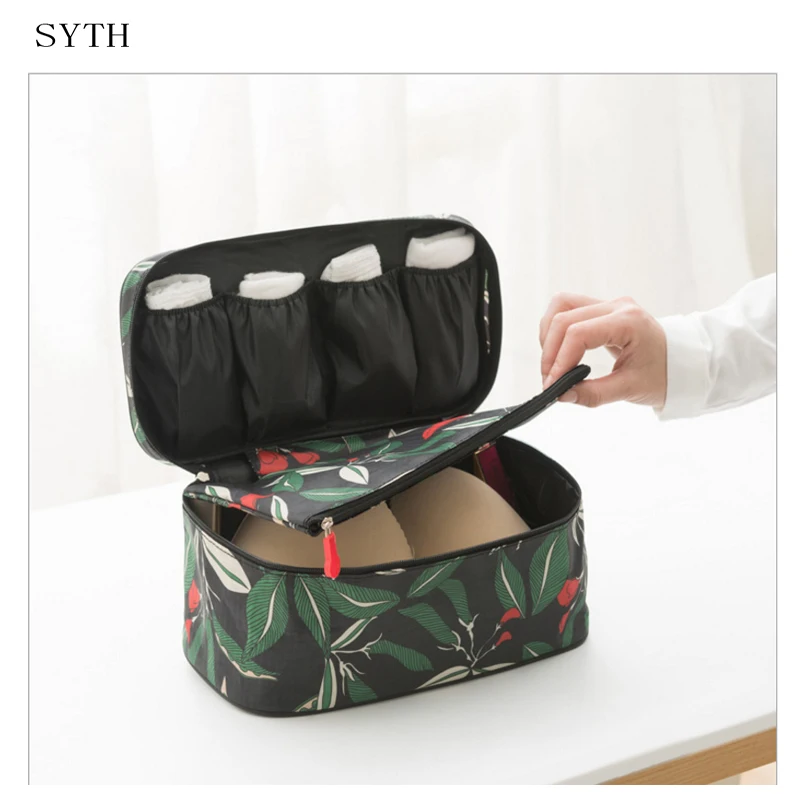 

New Generation Travel Bra Bags Nylon Waterproof Underware Packing Organizers Women Business Trip and travel Necessary