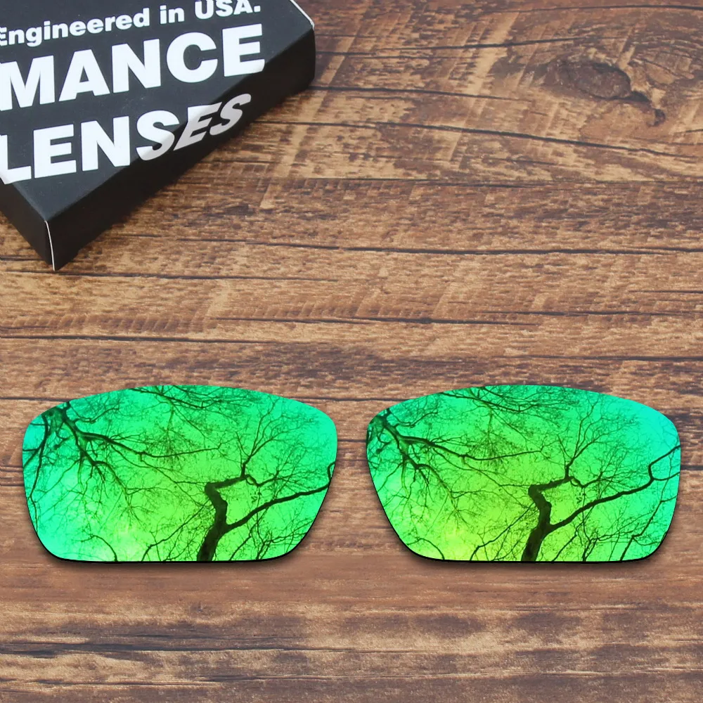 ToughAsNails поляризованные Сменные линзы для солнцезащитных очков Oakley зеленые