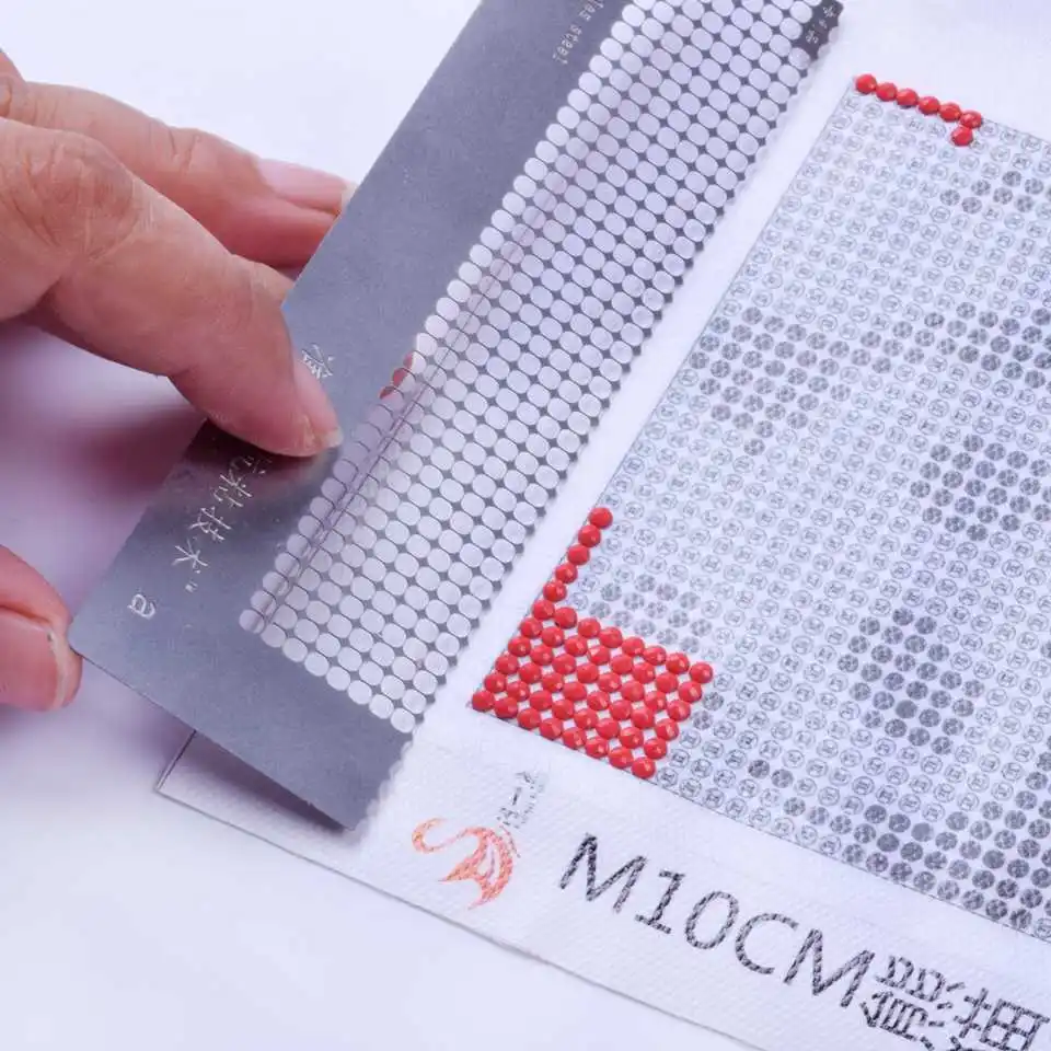 

Diy Diamond Painting Accessory Stainless Steel 141mm Diamond Embroidery Drawing Mesh Ruler Point Anti-stick Drilling Ruler Tools