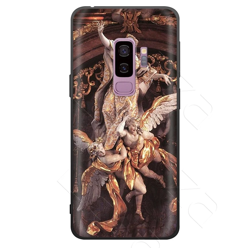 Lavaza Ренессанс ангелы чехол для Samsung Галактики S6 S7 край J6 S8 S9 S10 плюс A3 A5 A6 A7 A8 A9 Note 8 9 |