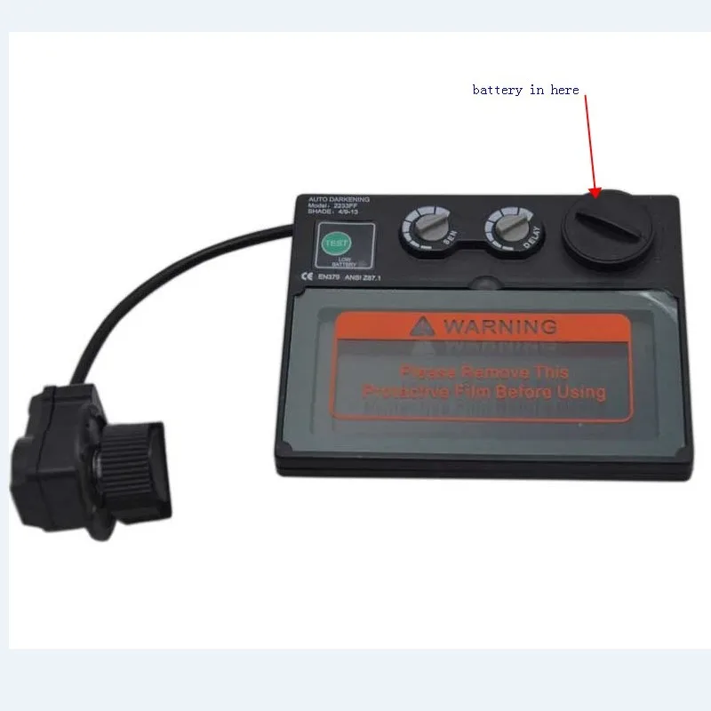 

solar replaced battery Welding Helmet full face auto Darkening welding mask DIN adjust light welder factory price HS03(2233FF)y