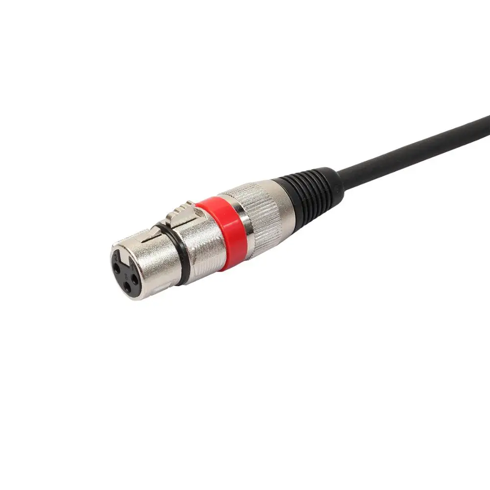 REXLIS 10 шт./лот кабель XLR 3 Pin DMX этап DJ мужчин и женщин разъем провод УДЛИНИТЕЛЬ шнур