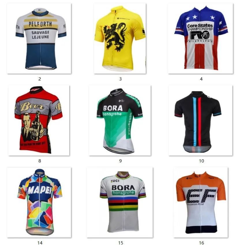 2018 для мужчин пиво майки Спортивные ropa ciclismo с короткими рукавами велосипедная