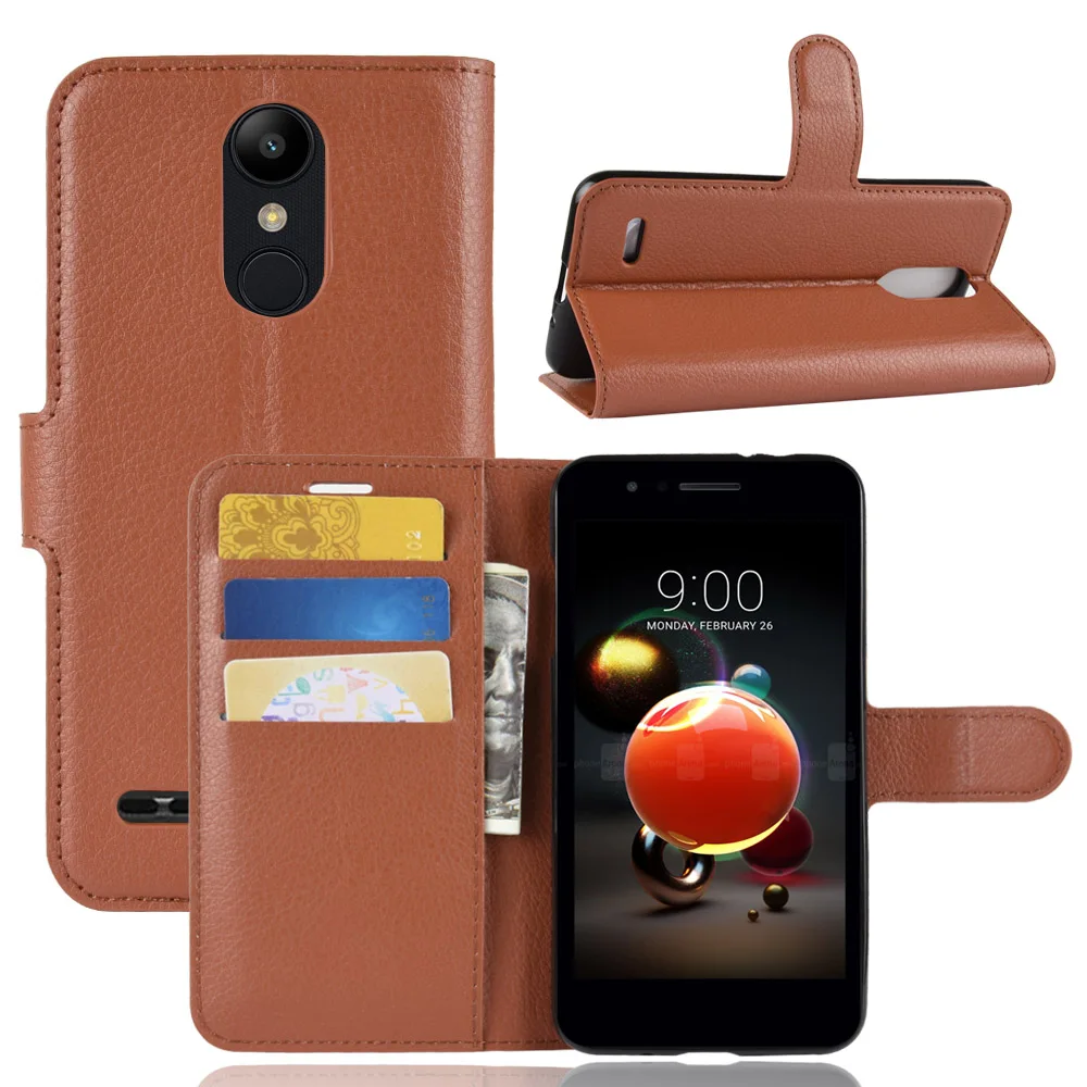 Для LG K8 2018 кожа личи деловой чехол s для K9 Антидетонационная защита Мобильный