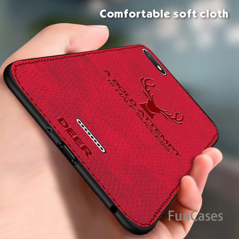 Противоударный олень ткань чехол для Xiaomi Redmi Note 6 Pro 5A 5 Plus 6A Pocophone F1 mi 8 5X Max 3 A1 A2 Lite