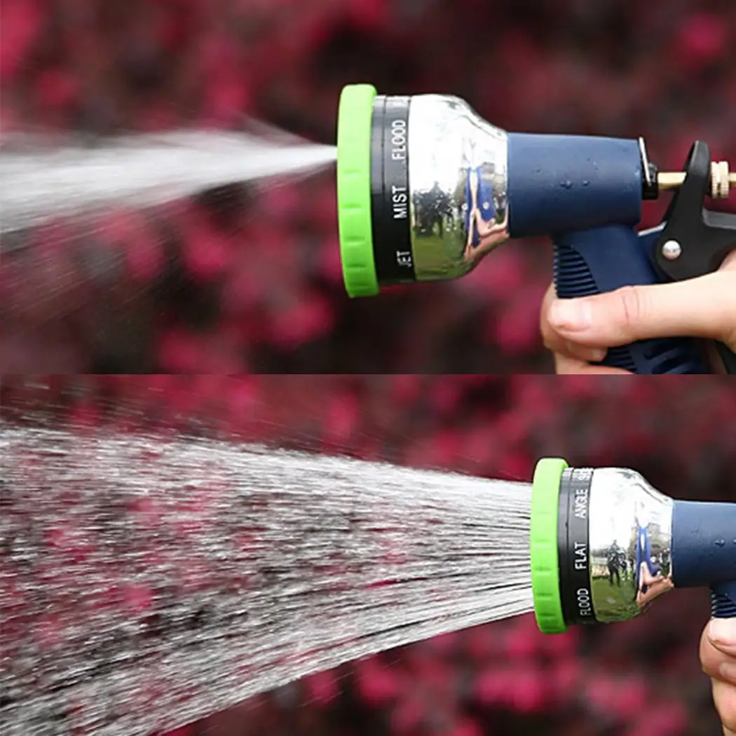 Водяной пистолет высокого давления головка разбрызгиватель для шланга Черный