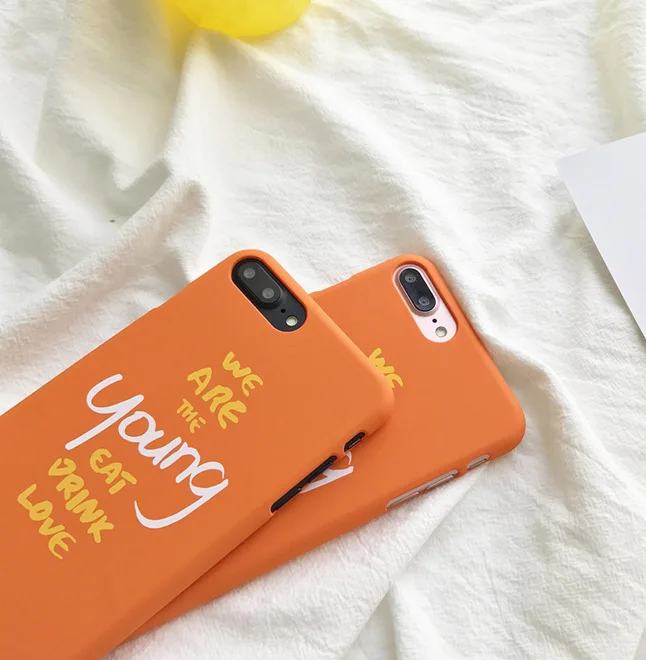 Антидетонационных модные Матовые чехлы для телефонов iphone X XR XS Max любящее сердце