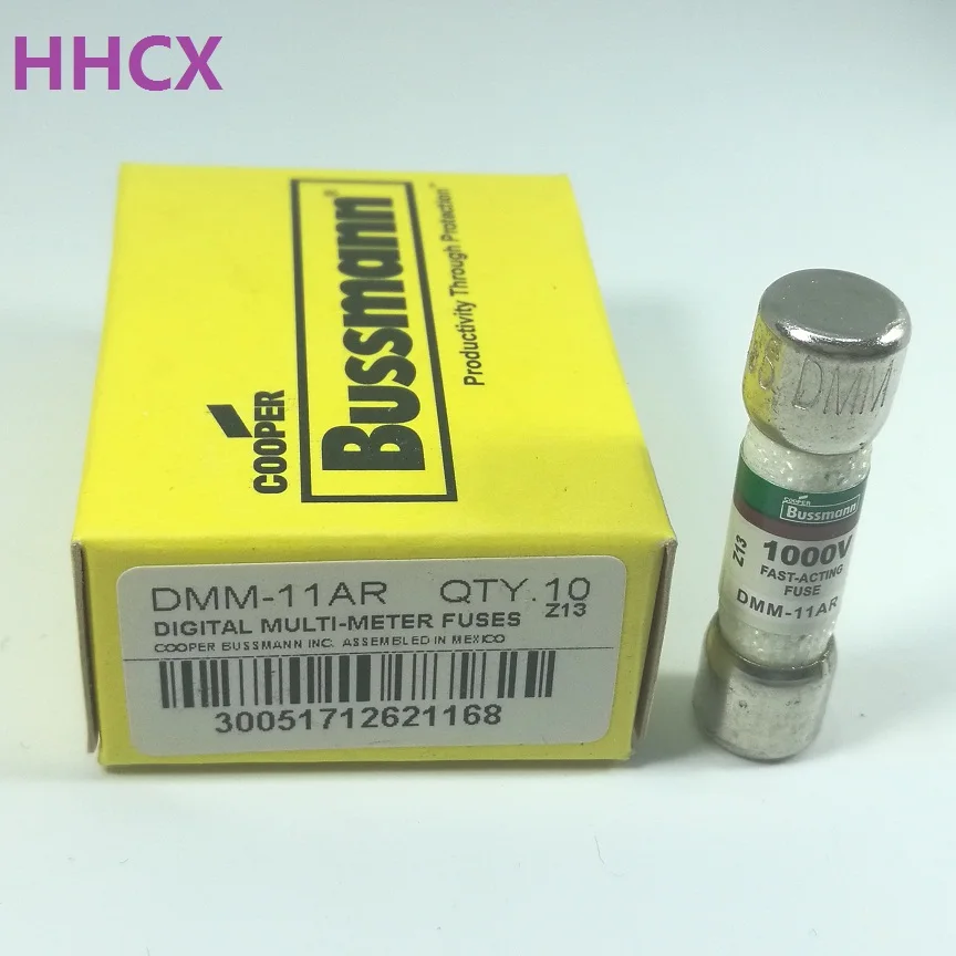 1 шт. DMM 11AR 1000VAC/DC 11A предохранитель для FLUKE мультиметр 11 Размер: 10x38mm|fluke multimeter fuse|fuse