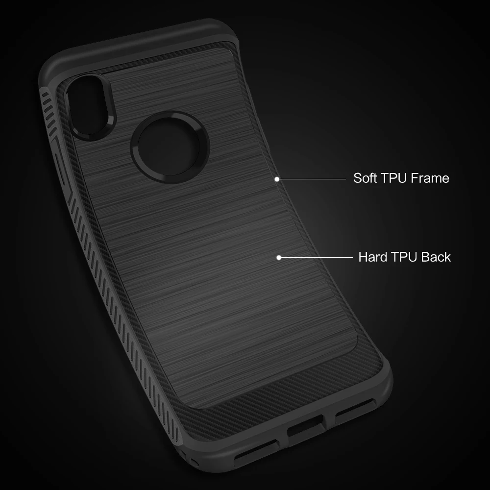 Мягкий чехол для Apple IPhone X Телефонные Чехлы Бизнес Anti-Fingerprint Чехол матовый iPhone 4x10