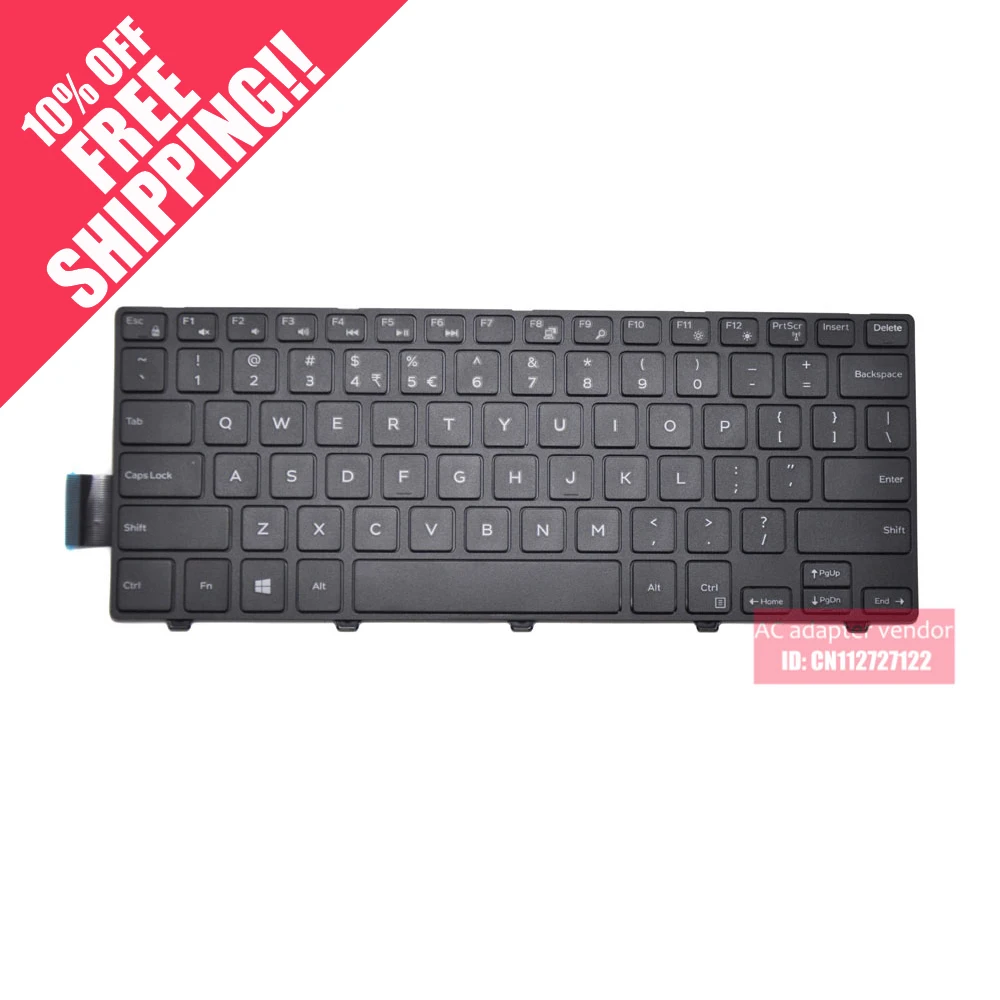 Клавиатура для ноутбука DELL 14 3000 5000 14MR MD 3446 3447 3442 5442 5447|laptop keyboard|keyboard for dellkeyboard laptop |