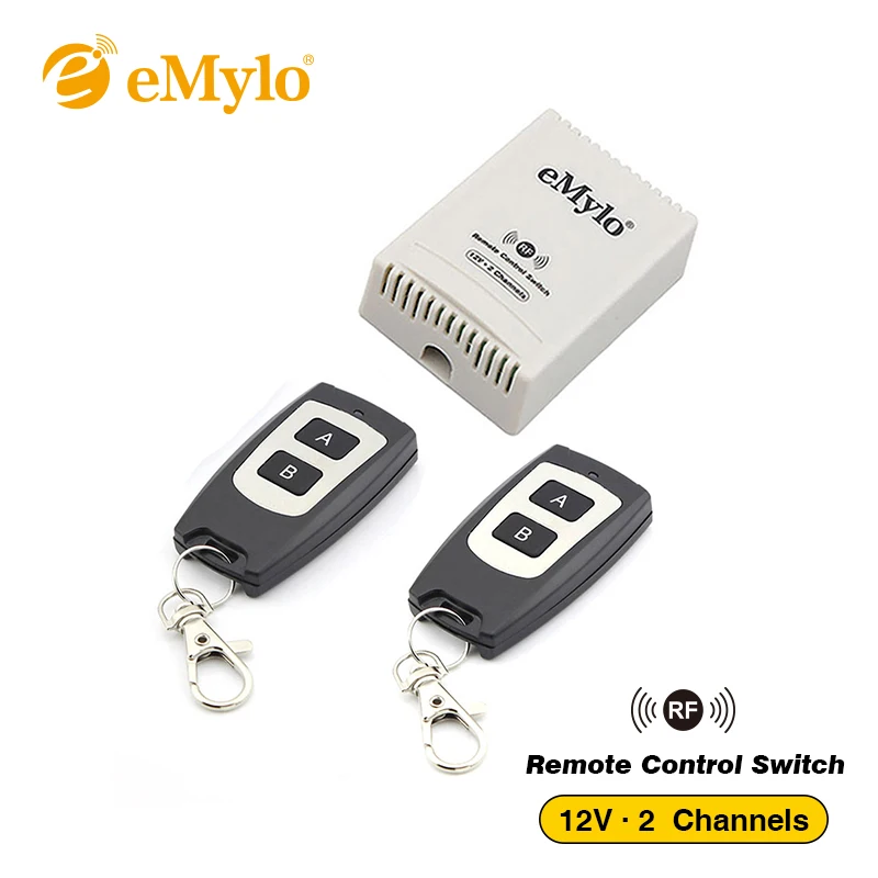 EMylo DC 12V умный беспроводной переключатель дистанционного управления выключатель