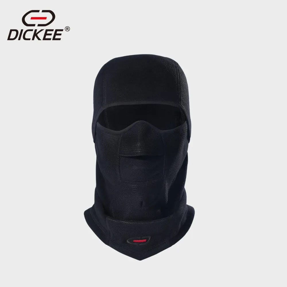 DICKEE 250 г флис Ветрозащитная Балаклава катание на лыжах езда велосипеде мотоцикл