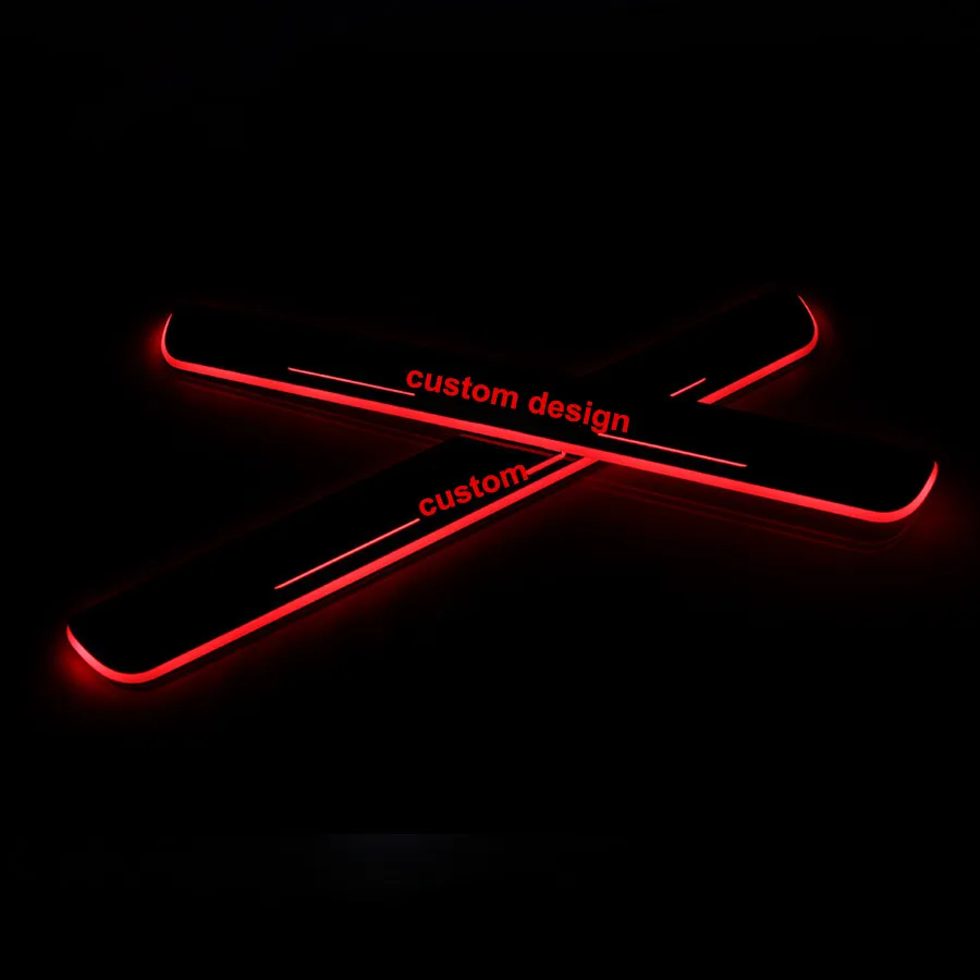 Круто! Пользовательские светодиодные Черные Юнион Джек Великобритании порога